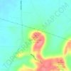 Green Bluff Mountain topographic map, elevation, terrain