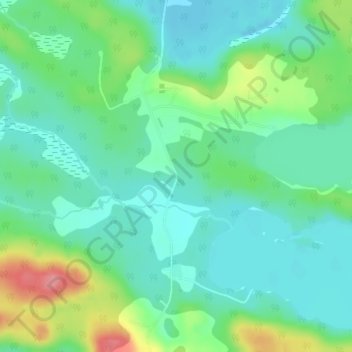 Sagamok topographic map, elevation, terrain
