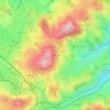 Le Petit Culty topographic map, elevation, terrain