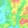 Michldorf topographic map, elevation, terrain