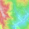 Le Blaquet topographic map, elevation, terrain