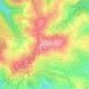 Witthoh topographic map, elevation, terrain