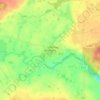 Reinberg topographic map, elevation, terrain
