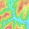 Palaizot topographic map, elevation, terrain