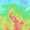 Bareme topographic map, elevation, terrain
