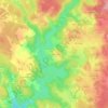 Puy Nachet topographic map, elevation, terrain
