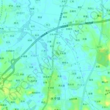 Sile topographic map, elevation, terrain