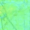 Prairieville topographic map, elevation, terrain