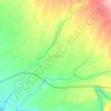 Santa Rosa topographic map, elevation, terrain