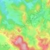 Le Breuil topographic map, elevation, terrain