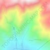Finch Hatton Gorge topographic map, elevation, terrain