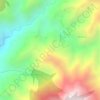 El Aventino topographic map, elevation, terrain