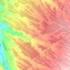 Pongol topographic map, elevation, terrain