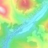 Barruera topographic map, elevation, terrain