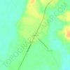 Mapleton topographic map, elevation, terrain