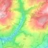 Les Barnabites topographic map, elevation, terrain