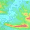 Platar topographic map, elevation, terrain