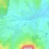 Moras topographic map, elevation, terrain