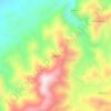 Caguan topographic map, elevation, terrain