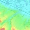 Les Cerisiers topographic map, elevation, terrain