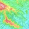 Galbusera Bianca topographic map, elevation, terrain