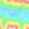 Shimshal topographic map, elevation, terrain