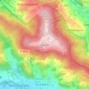 Buoch topographic map, elevation, terrain