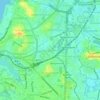 Maligawatte topographic map, elevation, terrain