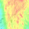 Jericho topographic map, elevation, terrain