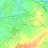Bauffe topographic map, elevation, terrain