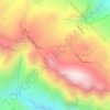 Mirador Arco de piedra topographic map, elevation, terrain