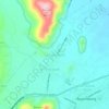 La Torre North topographic map, elevation, terrain