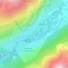 La Chalpe topographic map, elevation, terrain