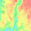 Rossman topographic map, elevation, terrain