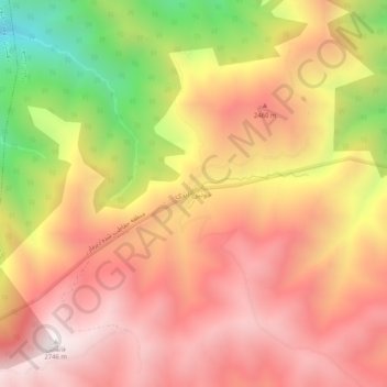 Juqin topographic map, elevation, terrain