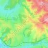Les Espalus topographic map, elevation, terrain