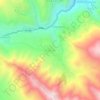 Matinga topographic map, elevation, terrain