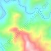 El Sande topographic map, elevation, terrain