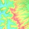 Petrignano topographic map, elevation, terrain