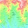 Dhi as Sufal topographic map, elevation, terrain