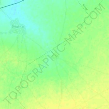 Jalori topographic map, elevation, terrain