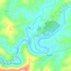 Ourondo topographic map, elevation, terrain