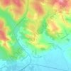 Las Planes topographic map, elevation, terrain