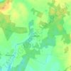 Jadwiżyn topographic map, elevation, terrain