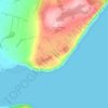 Castlecraig topographic map, elevation, terrain