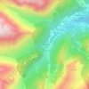 Valmaure topographic map, elevation, terrain