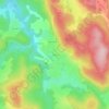 Lavaux topographic map, elevation, terrain