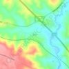 Batovi topographic map, elevation, terrain