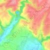 La Briaudière topographic map, elevation, terrain
