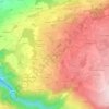 La Gerbaz topographic map, elevation, terrain